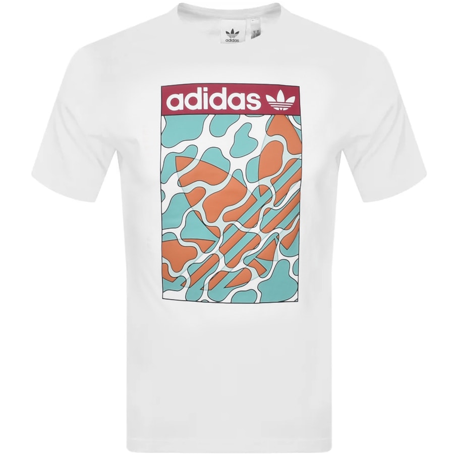 Alternative Image for Productadidas Originals Summer Tongue T Shirt White1